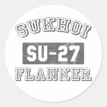 Sukhoi Flanker Sticker