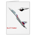 Sukhoi Su-27 Flanker cards