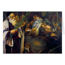 SUKKOT by Leopold Pilichowski - 1895 Cards