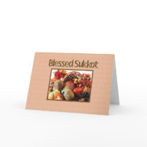 Sukkot Greeting Card
