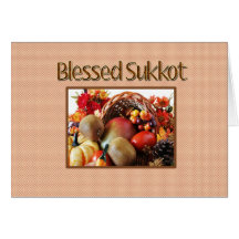 Sukkot Greeting Card
