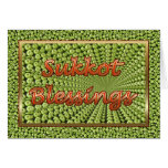 Sukkot Jewish Feast of Tabernacles Feast of Booths Greeting Cards