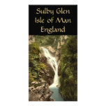 Sulby Glen Upper Falls, Ramsey, Isle of Man Personalized Photo Card