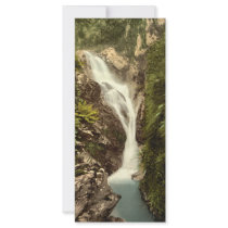 Sulby Glen Upper Falls, Ramsey, Isle of Man Full Color Rack Card