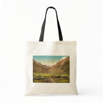 Sulden and glaciers, Tyrol, Austro-Hungary rare Ph Tote Bags