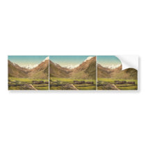 Sulden and glaciers, Tyrol, Austro-Hungary rare Ph Bumper Sticker