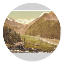 Sulden, saw mill, near Tyrol, Austro-Hungary rare Stickers