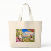 Sulfer-crested Cockatoos Tote Bags