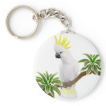 Sulfur Crested Cockatoo Keychain