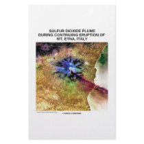 Sulfur Dioxide Plume Eruption Mt. Etna Italy stationery by wordsunwords Sulfur Dioxide Plume Eruption Mt. Etna Italy stationery