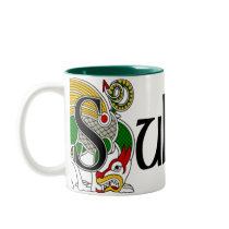 Sullivan Celtic Dragon Mug