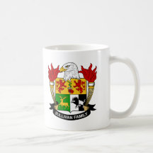 Sullivan Family Crest Mugs