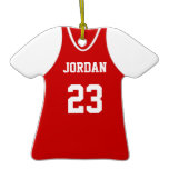 Sullivan Redskins Custom Sports Jersey Christmas Ornaments