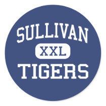 Sullivan - Tigers - High School - Chicago Illinois stickers by customteamsportswear Sullivan - Tigers - High School - Chicago Illinois stickers
