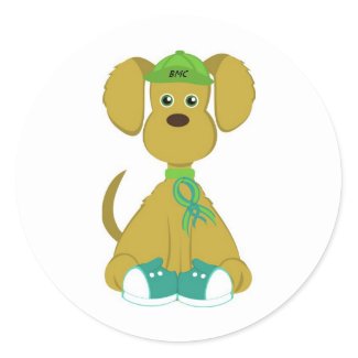 Sully Diabetes Dog from PeticularFashions sticker