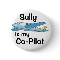 Sully Is My Co-Pilot buttons