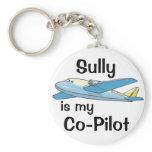 Sully Is My Co-Pilot Key Chains