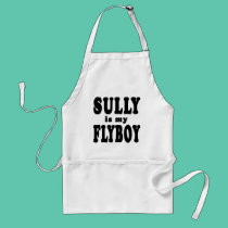 Sully is My Flyboy aprons