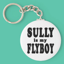 Sully is My Flyboy keychains