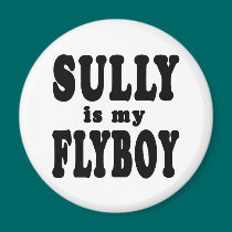 Sully is My Flyboy magnets