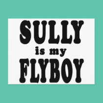 Sully is My Flyboy postcards