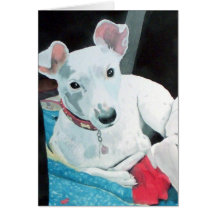 Sully the Jack Russell Terrier Greeting Card