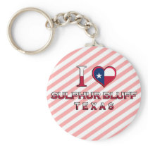 Sulphur Bluff, Texas Keychains