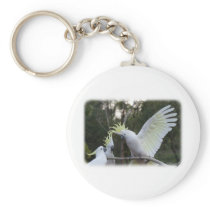 Sulphur Crested Cockatoo 9Y319D-079 Keychains