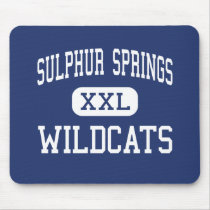 Sulphur Springs - Wildcats - Sulphur Springs mousepads
