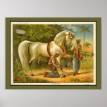Sultans Steed RARE VINTAGE POSTER Customized