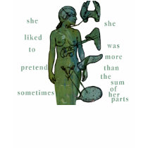 Sum Of Her Parts t-shirts