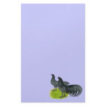 Sumatra:  Blue Pair Stationery Design