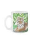 Sumatran Tiger in Bamboo Jungle Mug by twopurringcats Sumatran Tiger in Bamboo Jungle Mug