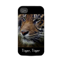 Sumatran Tiger Wildlife Big Cat-Lover Iphone 4 Tough Cover