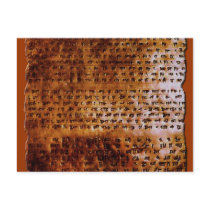 SUMERIAN CUNEIFORM WRITING Postcard
