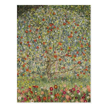 Summary Apfelbaum I , 1912, by Gustav Klimt center Post Cards