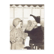 Summary Department Store Santa circa 1956. A.Chris Postcards