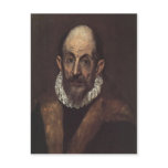 Summary Description El Greco self-portrait, 1604 D postcards