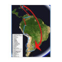 Summary Description Espa?ol: Map of the first voya postcards by rahulbiswas Summary Description Espa?ol: Map of the first voya postcards