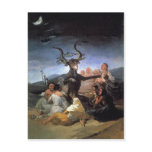 Summary Description Francisco Goya, le Sabbat des  Post Card