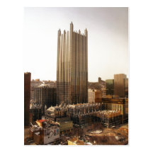 Summary Description PPG Place in downtown Pittsbur Postcard