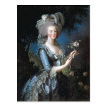Summary Description Queen Marie Antoinette of Fran Postcard