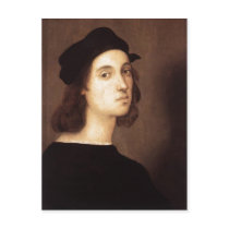 Summary Raffael Sanzio - self portait Source: Art  postcards