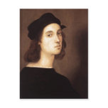 Summary Raffael Sanzio - self portait Source: Art  postcards