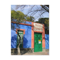 Summary The blue House in Coyoacan, where Frida Ka Post Cards