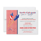 Summer 4th of July Party/Cookout Invitation :: 2a by BeezKneez Summer 4th of July Party/Cookout Invitation :: 2a by BeezKneez