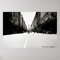 Summer Afternoon in Buenos Aires Poster