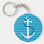 Summer Anchor Keychain