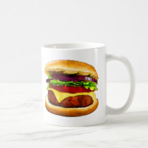 Summer Barbecue Burger Mug