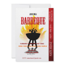 Summer Barbeque Invitation